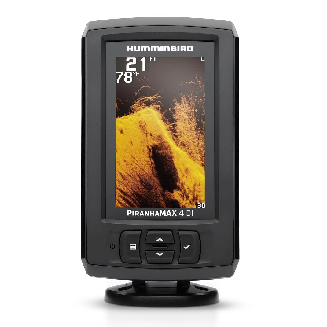 Humminbird PiranhaMAX 4 DI sonar Sonar Humminbird PiranhaMAX 4 DI z barvnim zaslonom in Down Imaging tehnologijo